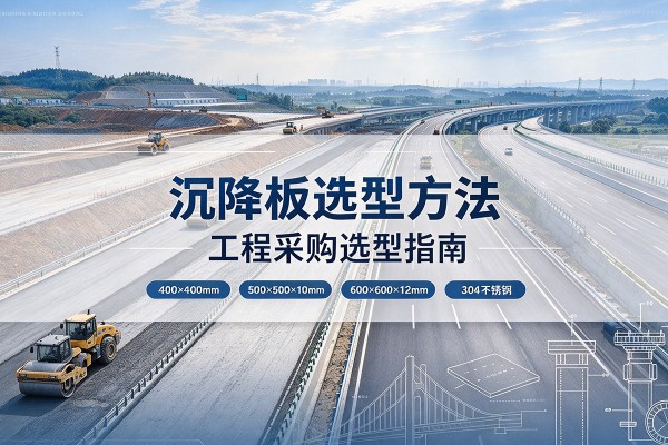 红塔沉降板选择方法