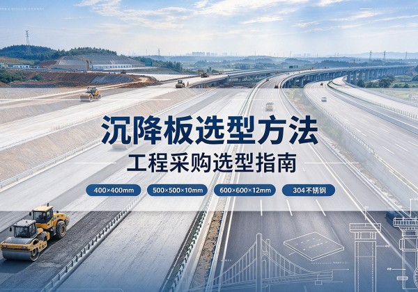 红塔沉降板选择方法