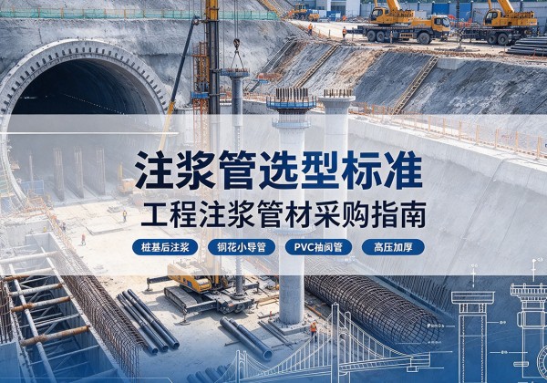 红塔注浆管选型标准